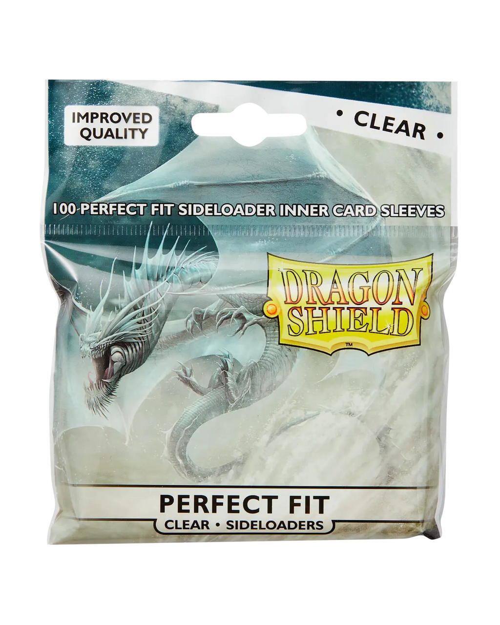 Dragon Shield: Perfect Fit Clear - Sideloading Sleeves - Standard Size