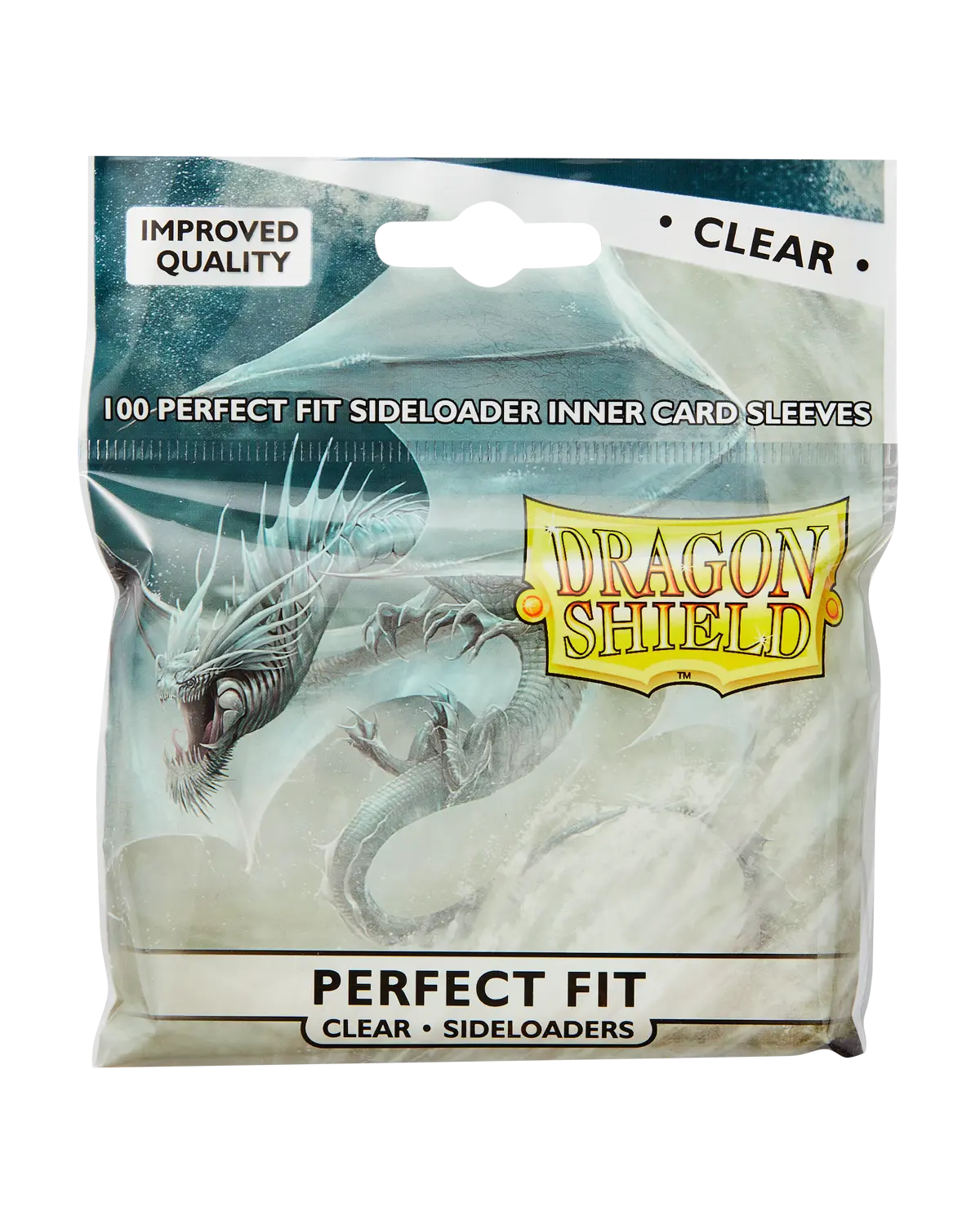 Dragon Shield: Perfect Fit Clear - Sideloading Sleeves - Standard Size