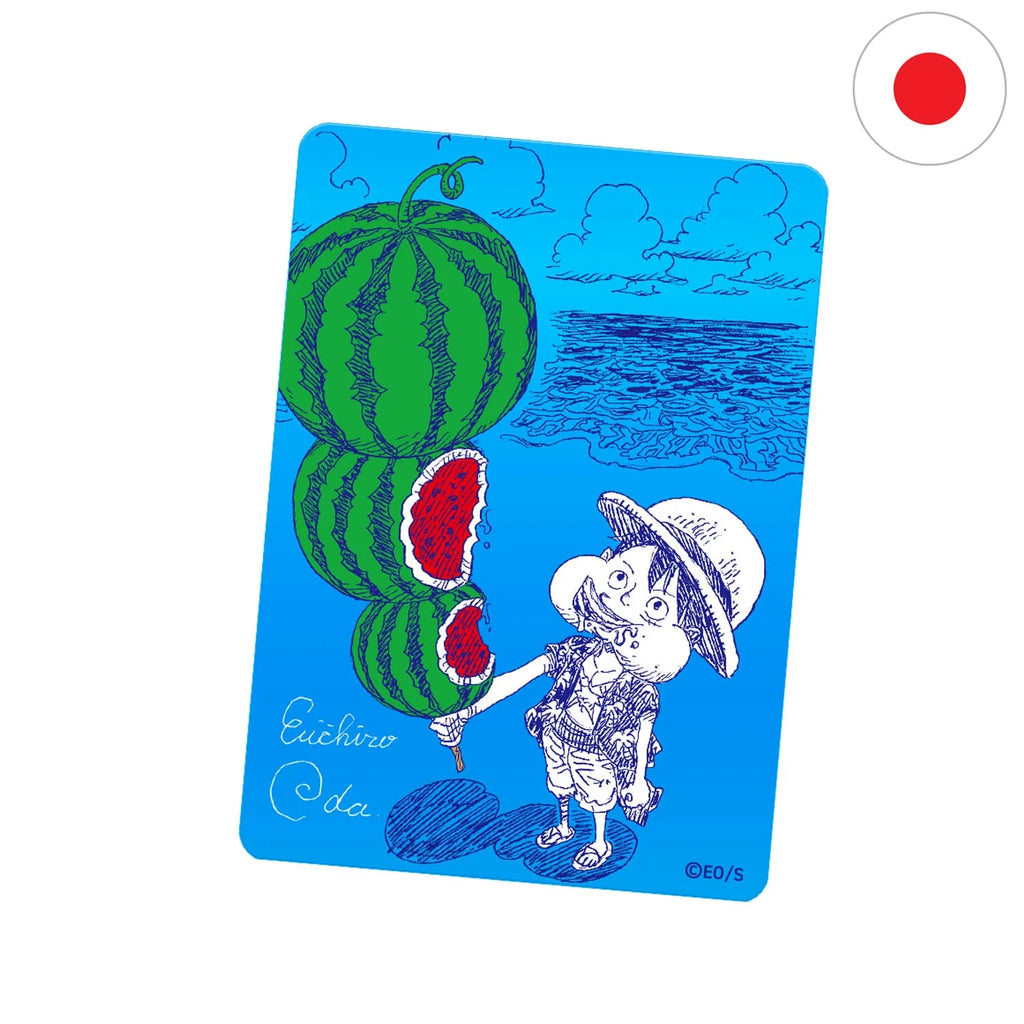 Promo Card One Piece - Natsucomi 2026 - Watermelon Luffy - Oda Signature